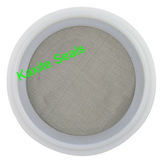 एसएस 316 जालका साथ PTFE त्रि क्लैंप स्क्रिन सेनेटरी गैस्केट