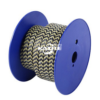जेब्रा ब्रेड पैकिंग मा ग्रेफाइट PTFE र Aramid फाइबर