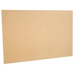 सिलिका संग परिमार्जित पहेंलो PTFE गैस्केट शीट