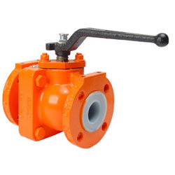 PTFE रेखा वाल्व